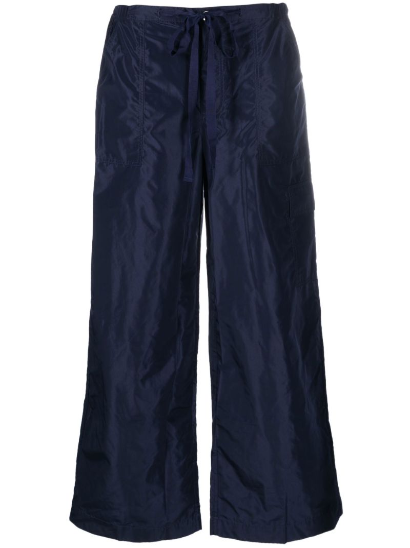 Blue Camila Wide-leg Trousers