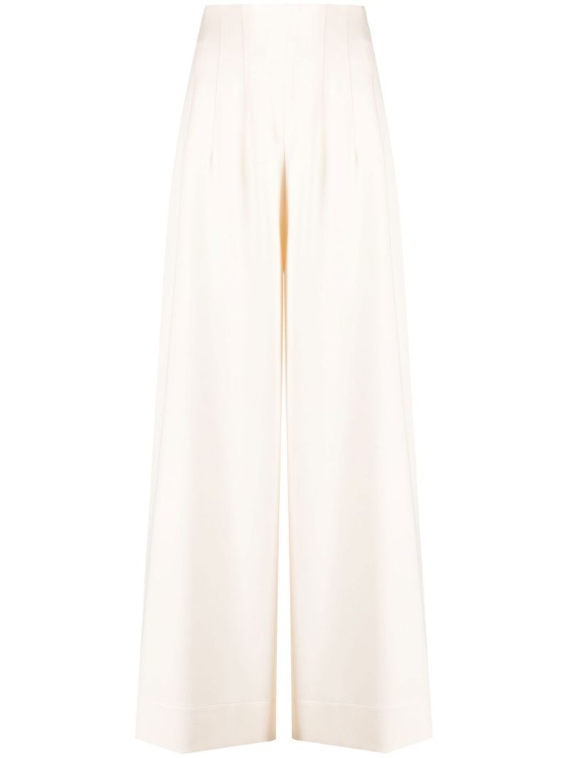 Neutral Caleb Wide-leg Trousers