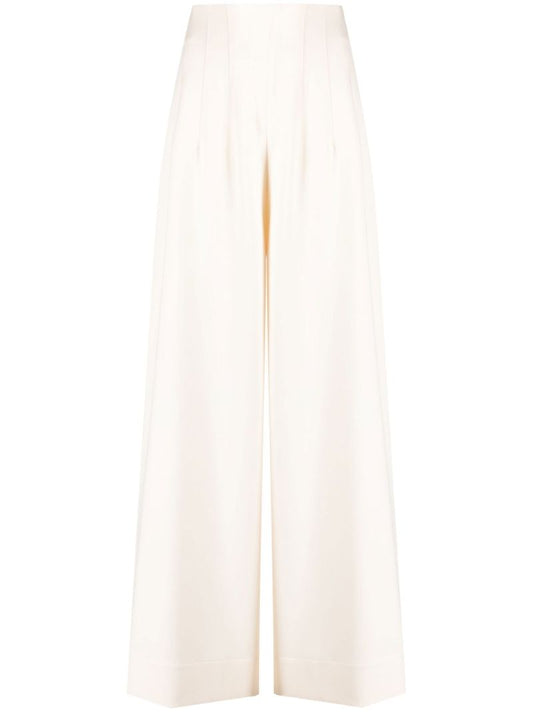 Neutral Caleb Wide-leg Trousers