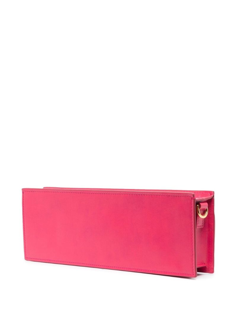 Pink Le Ciuciu Leather Shoulder Bag