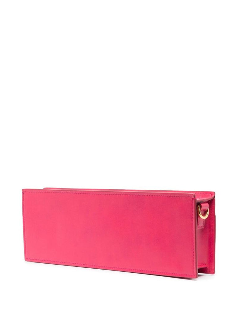Pink Le Ciuciu Leather Shoulder Bag