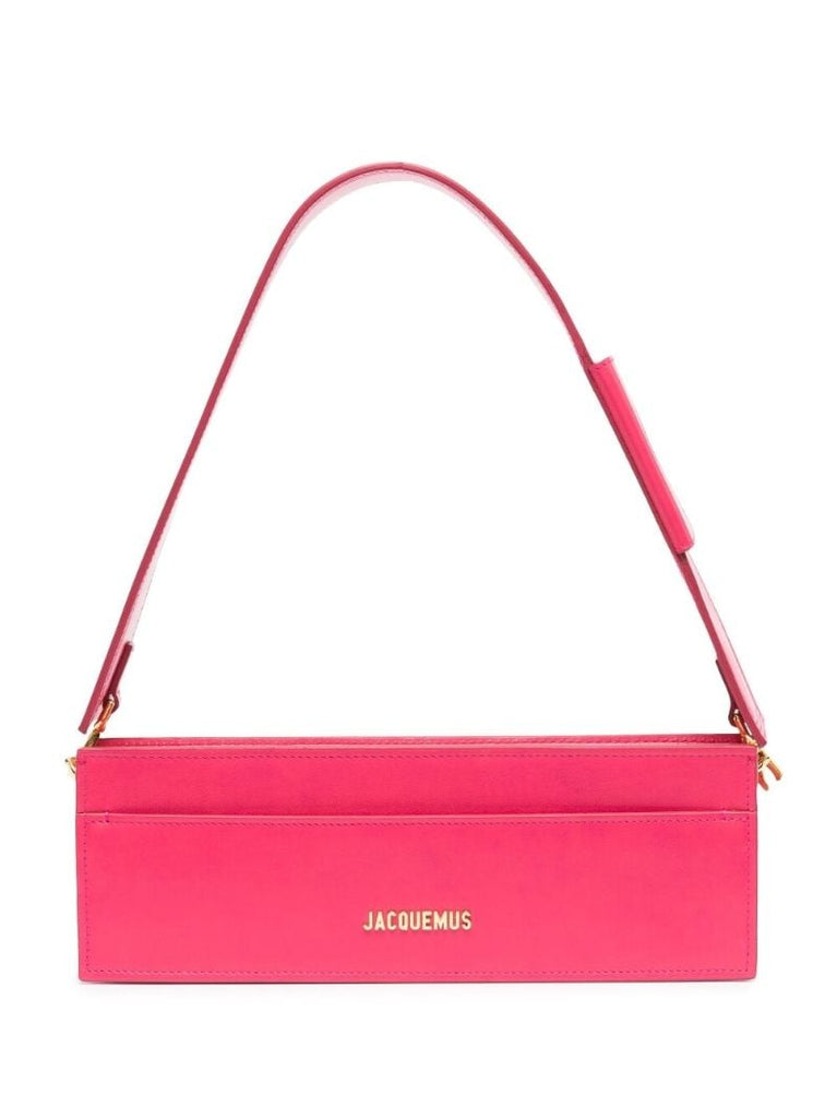 Pink Le Ciuciu Leather Shoulder Bag