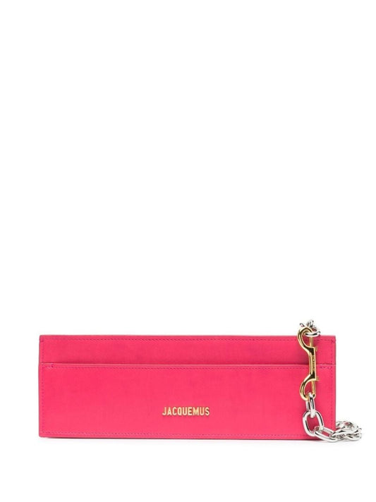 Pink Le Ciuciu Leather Shoulder Bag