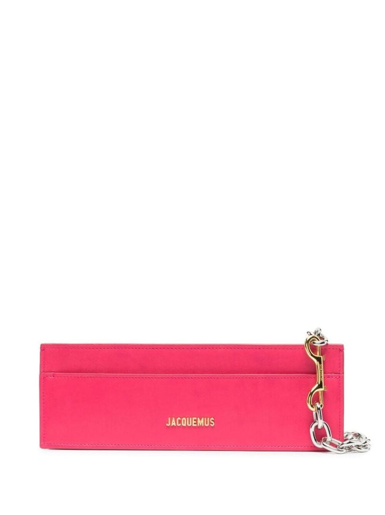 Pink Le Ciuciu Leather Shoulder Bag