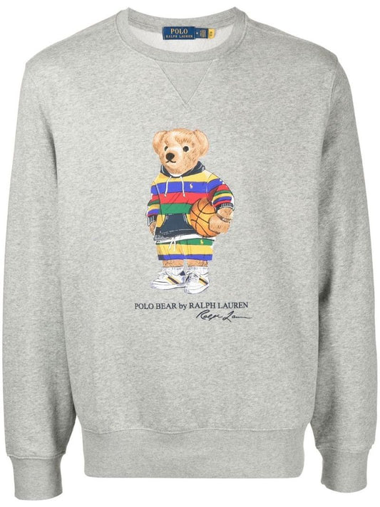 Grey Polo Bear Sweatshirt