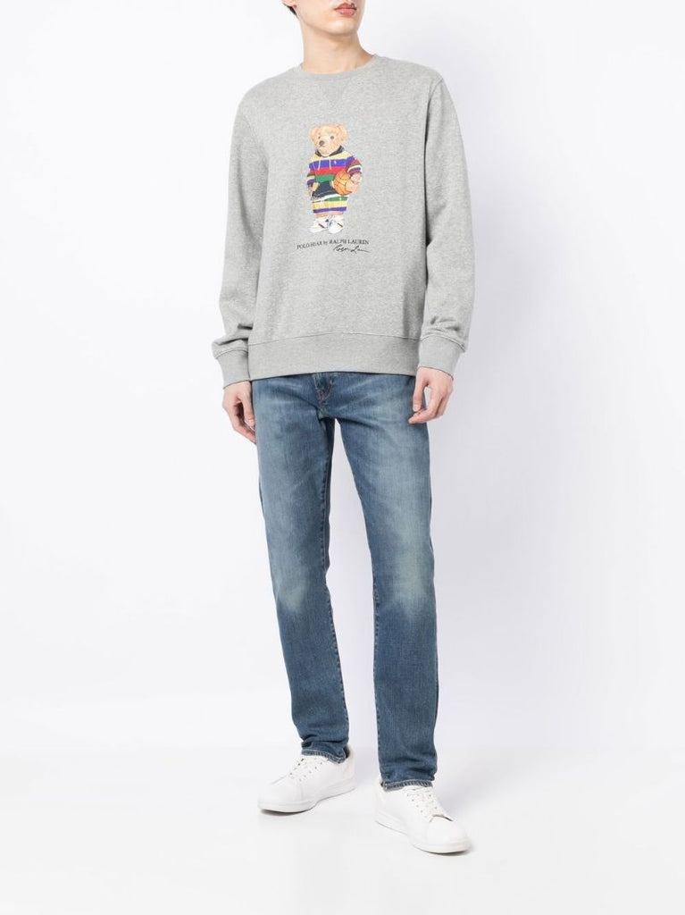 Grey Polo Bear Sweatshirt