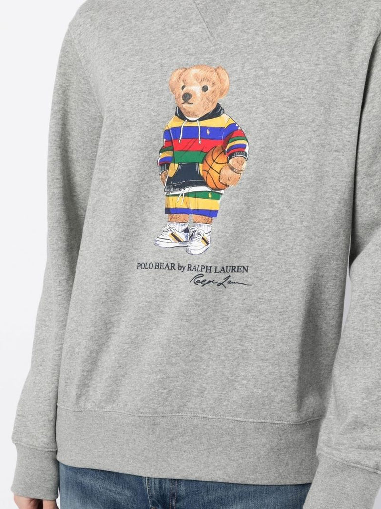 Grey Polo Bear Sweatshirt