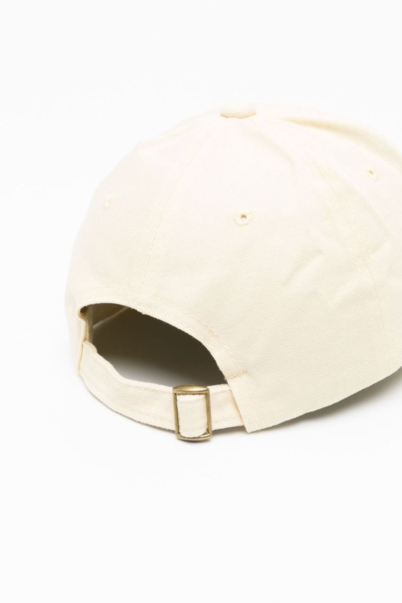Neutral Amoy Monogram Cotton Baseball Cap