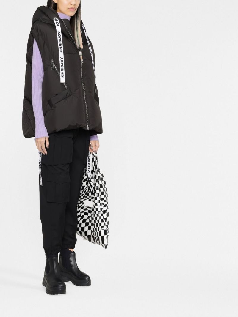 Black Puff Iconic Quilted Gilet