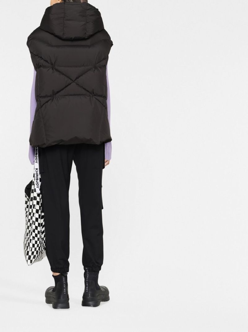 Black Puff Iconic Quilted Gilet