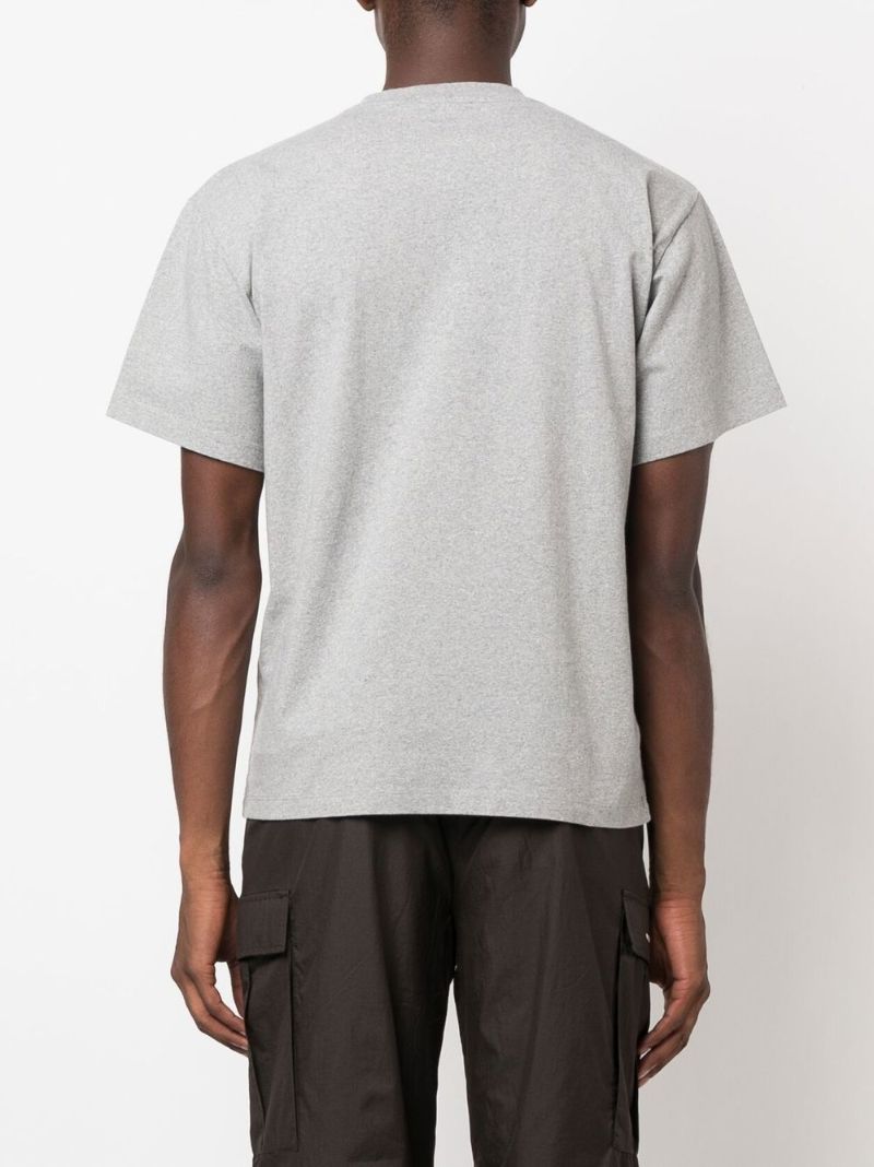 Grey No Problemo Logo T-shirt
