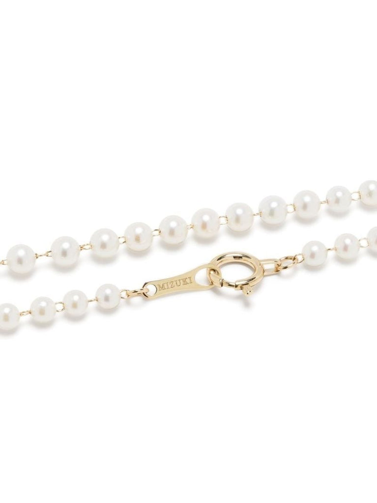 14k Yellow Gold Sea of Beauty Pearl Necklace