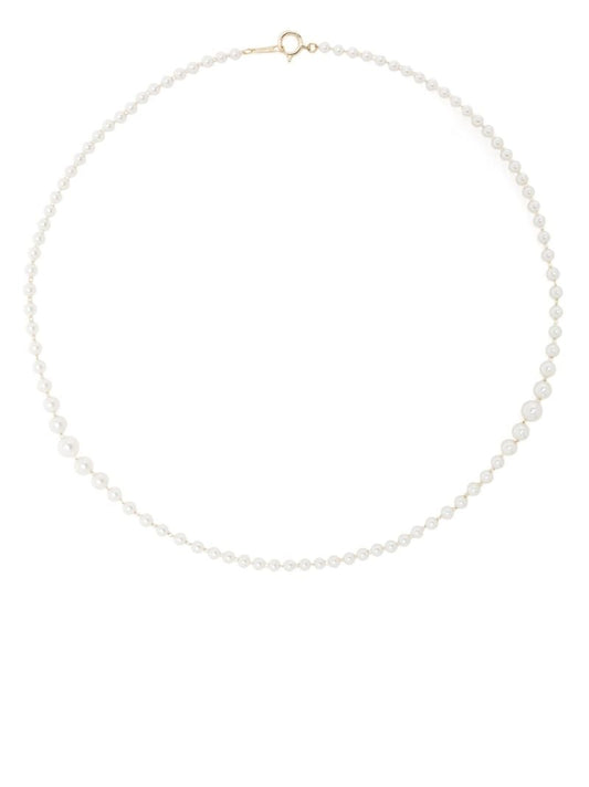 14k Yellow Gold Sea of Beauty Pearl Necklace