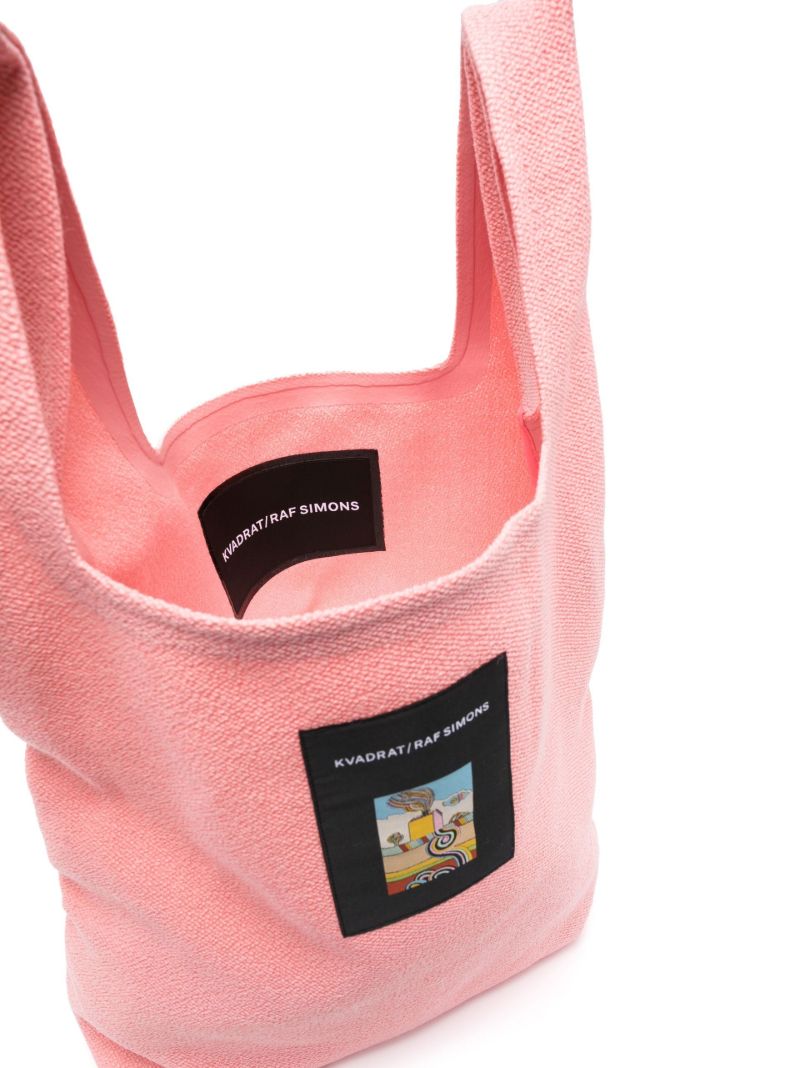 X Raf Simons Pink Vidar Small Tote Bag