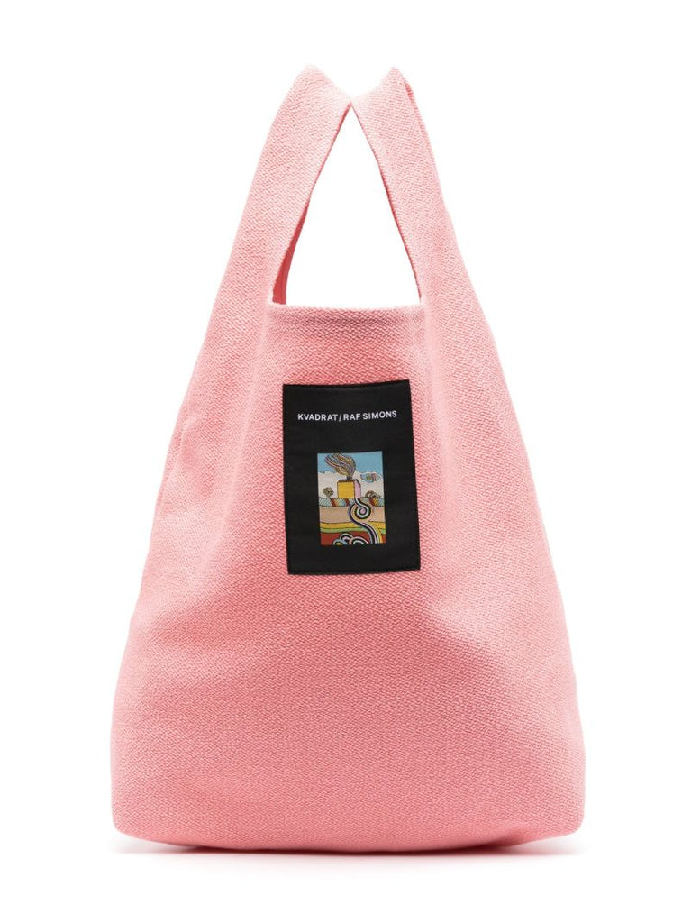 X Raf Simons Pink Vidar Small Tote Bag