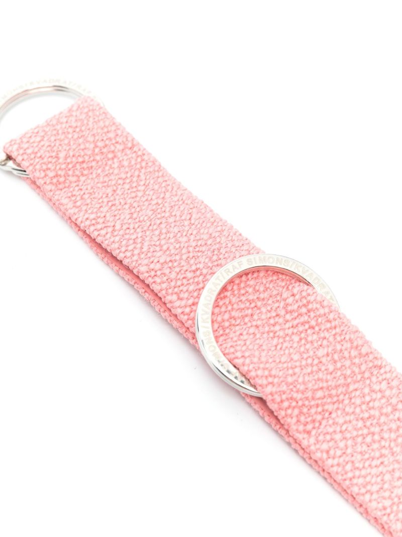 X Raf Simons Pink Vidar Small Keychain
