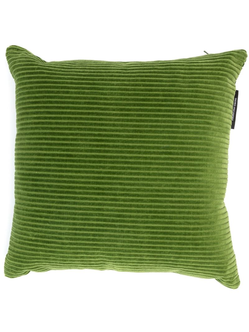 X Raf Simons Green Phlox Cotton Corduroy Cushion