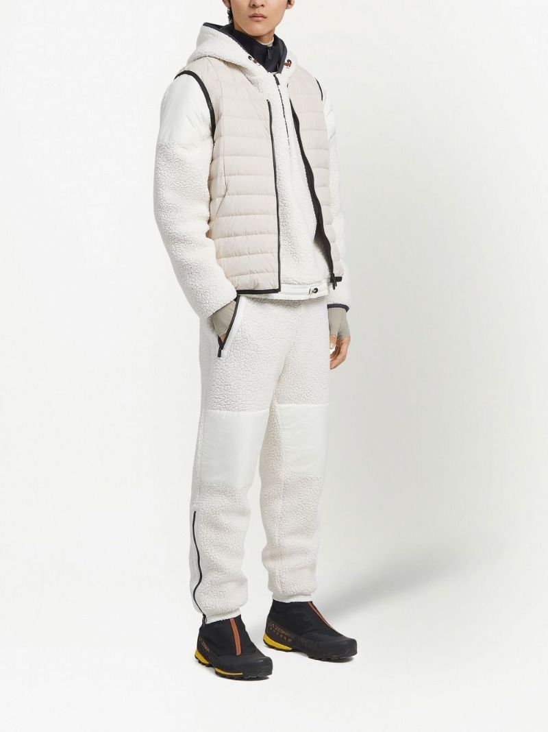 White Fleece Hoodie