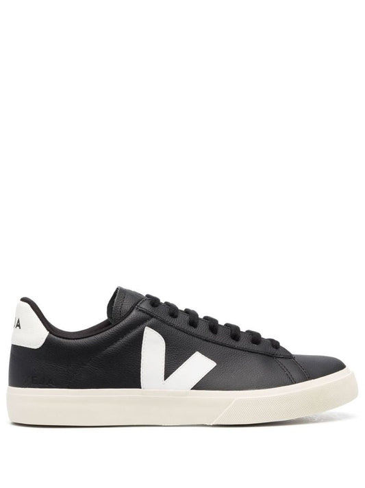 Black Campo Chromefree Low Top Sneakers