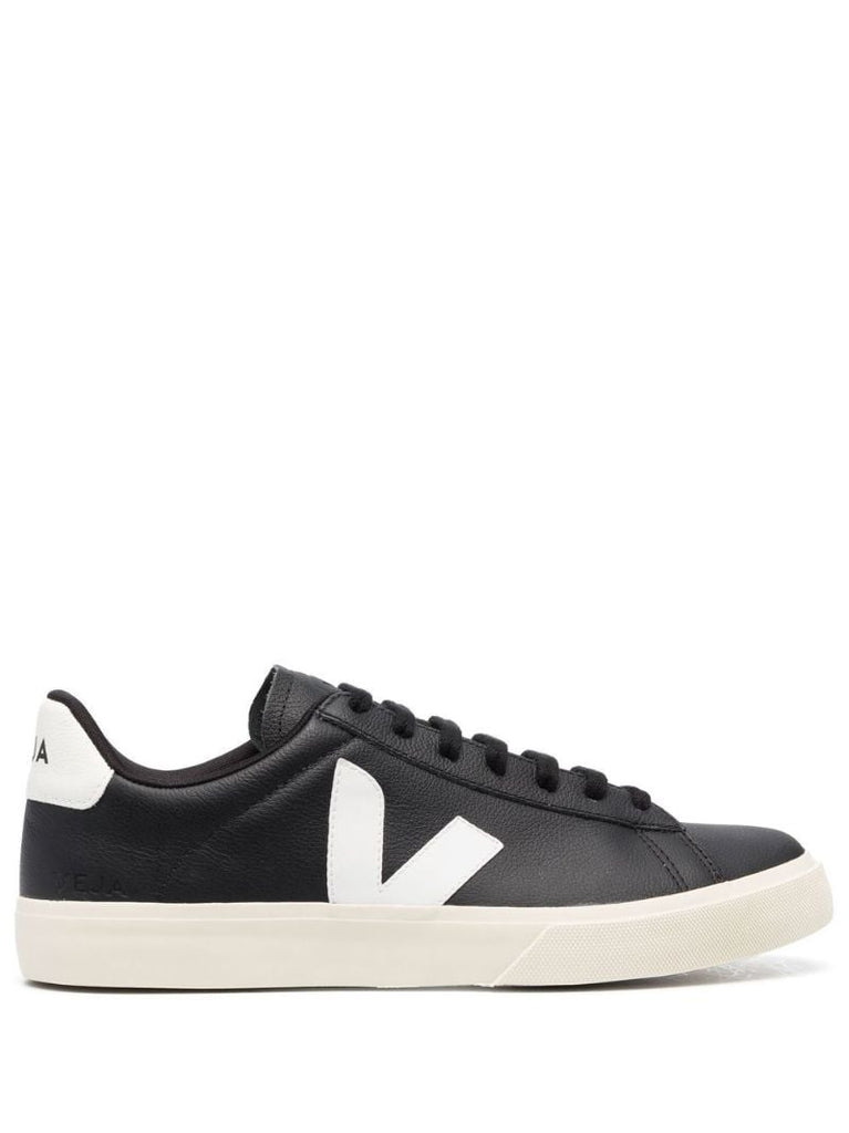 Black Campo Chromefree Low Top Sneakers