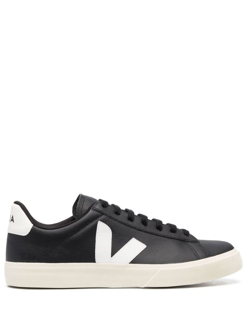 Black Campo Chromefree Low Top Sneakers