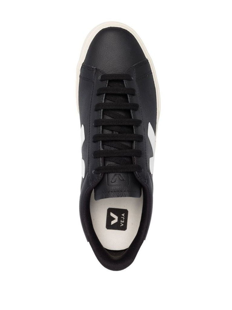 Black Campo Chromefree Low Top Sneakers