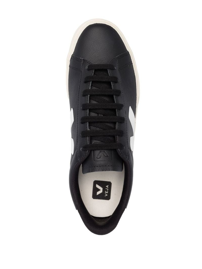 Black Campo Chromefree Low Top Sneakers