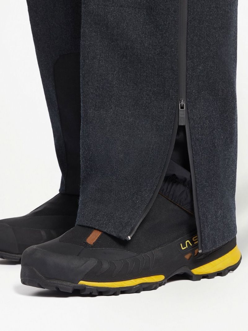 Grey Techmerino Three-layer Merino Wool Ski Trousers