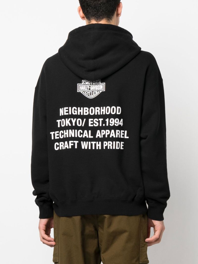 X Harley-davidson Black Hoodie
