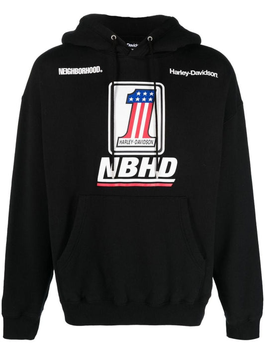 X Harley-davidson Black Hoodie