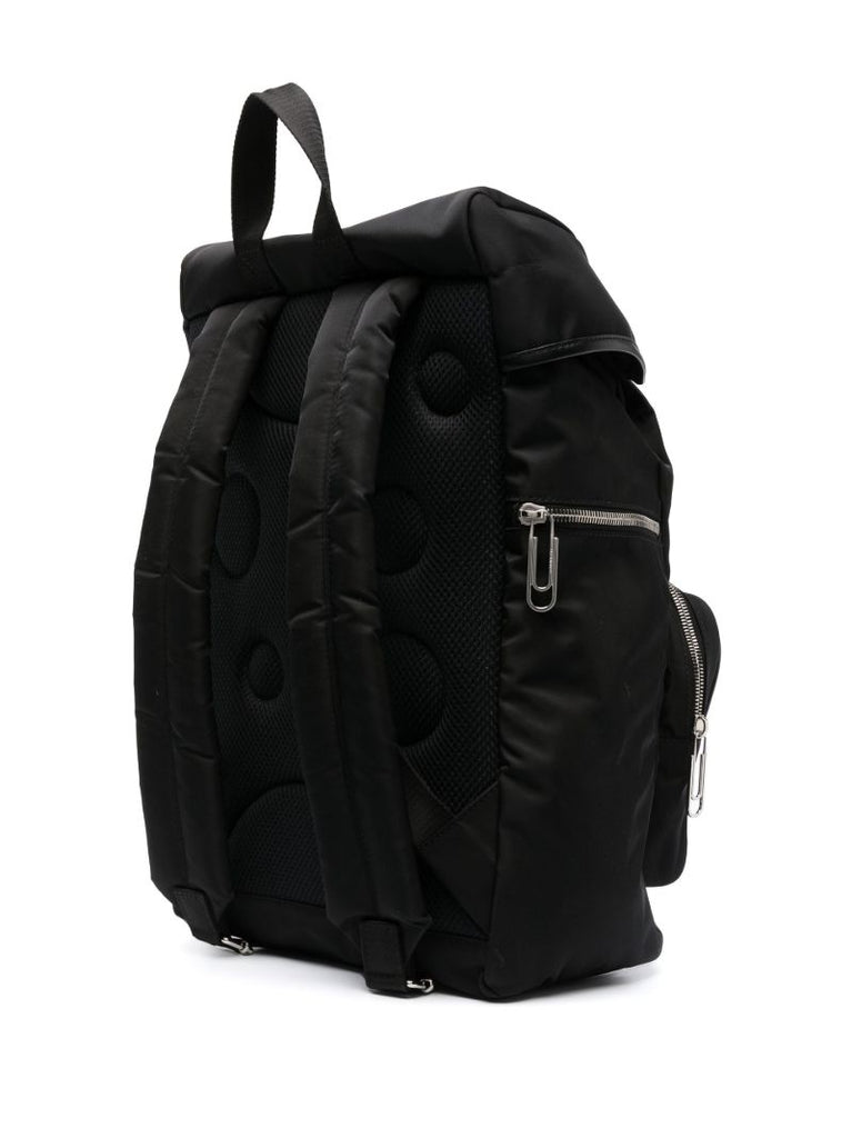 Black Arrows Buckle Backpack