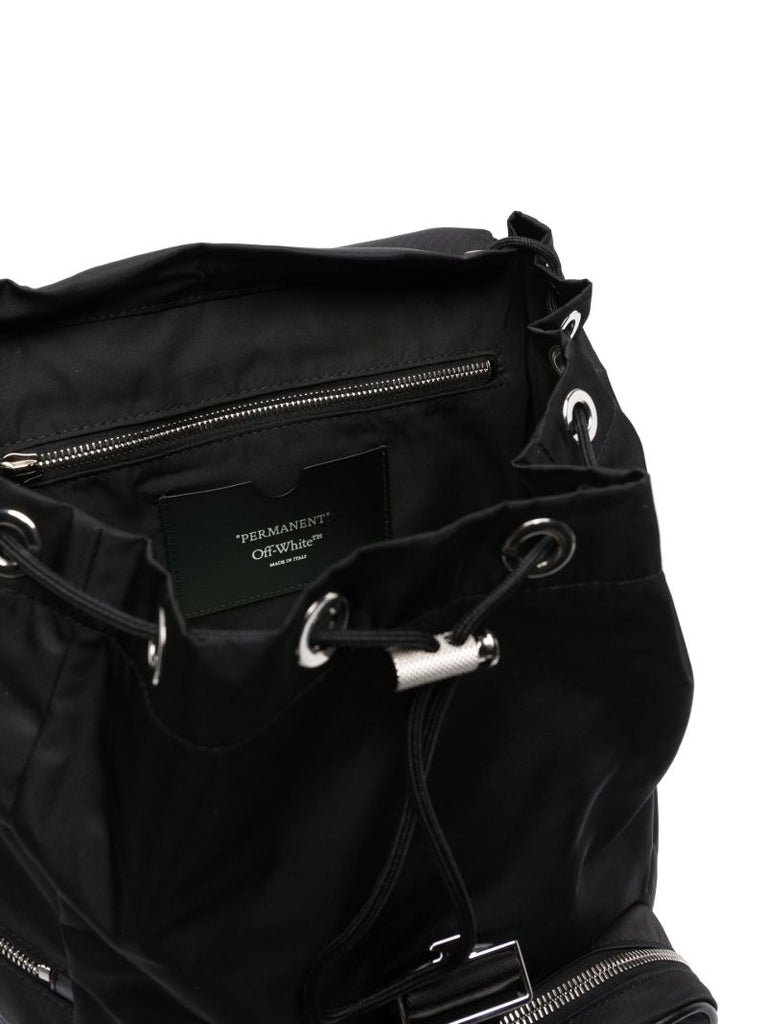 Black Arrows Buckle Backpack