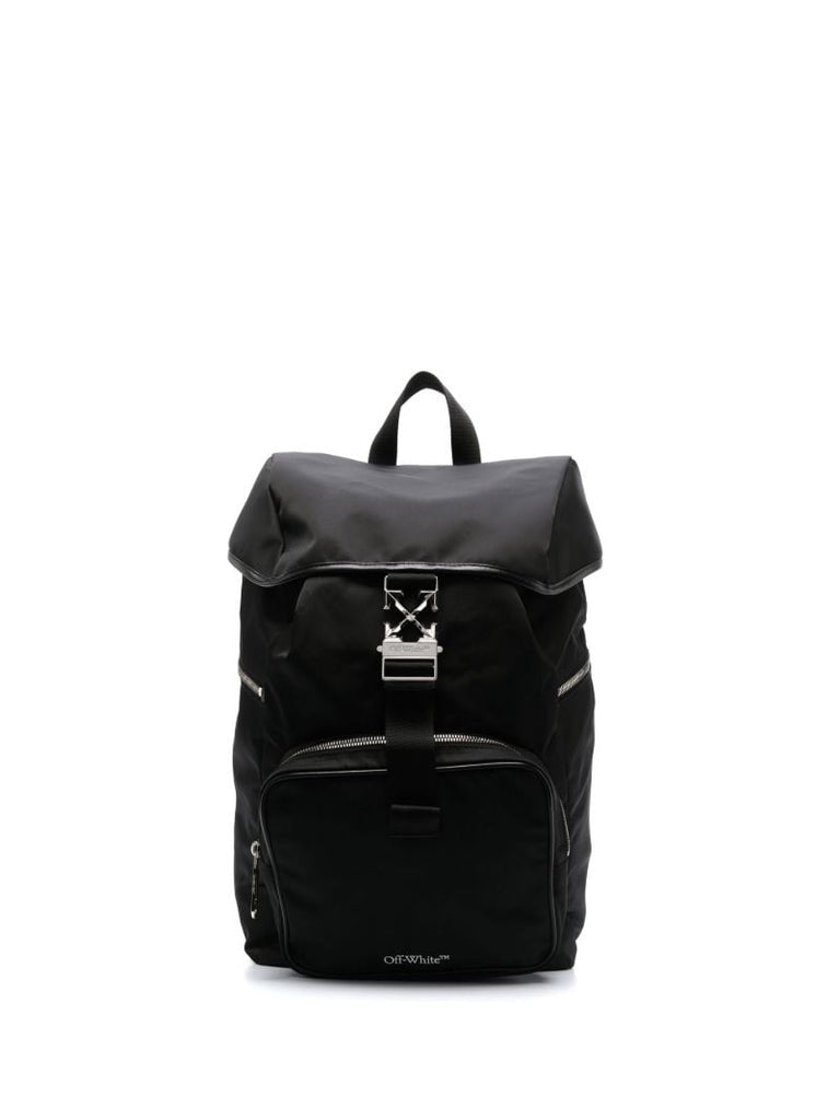 Black Arrows Buckle Backpack