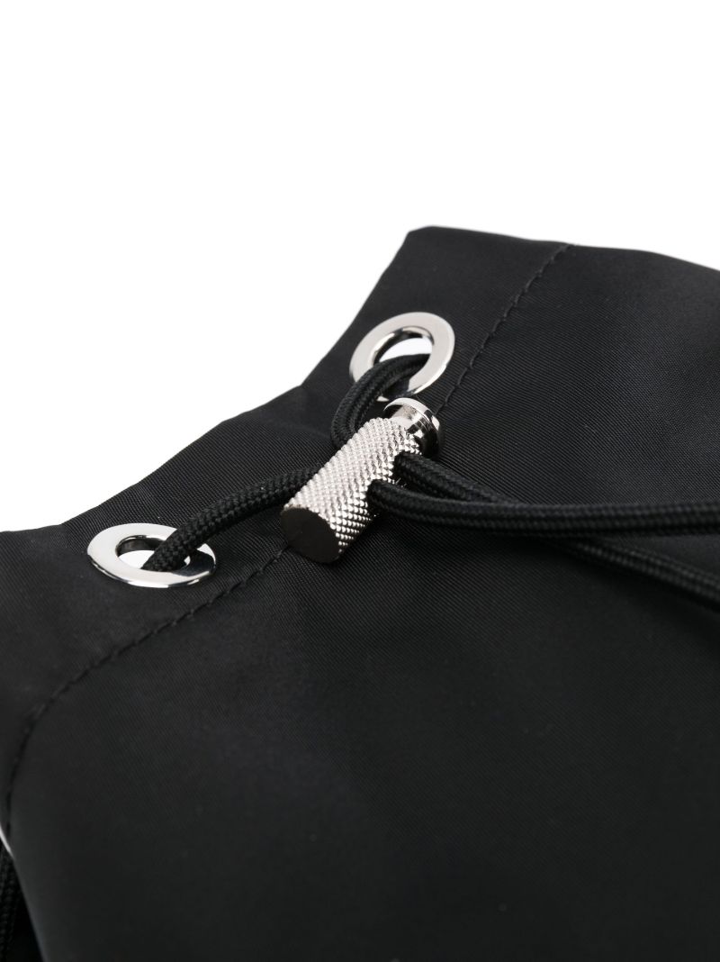 Black Arrows Buckle Backpack