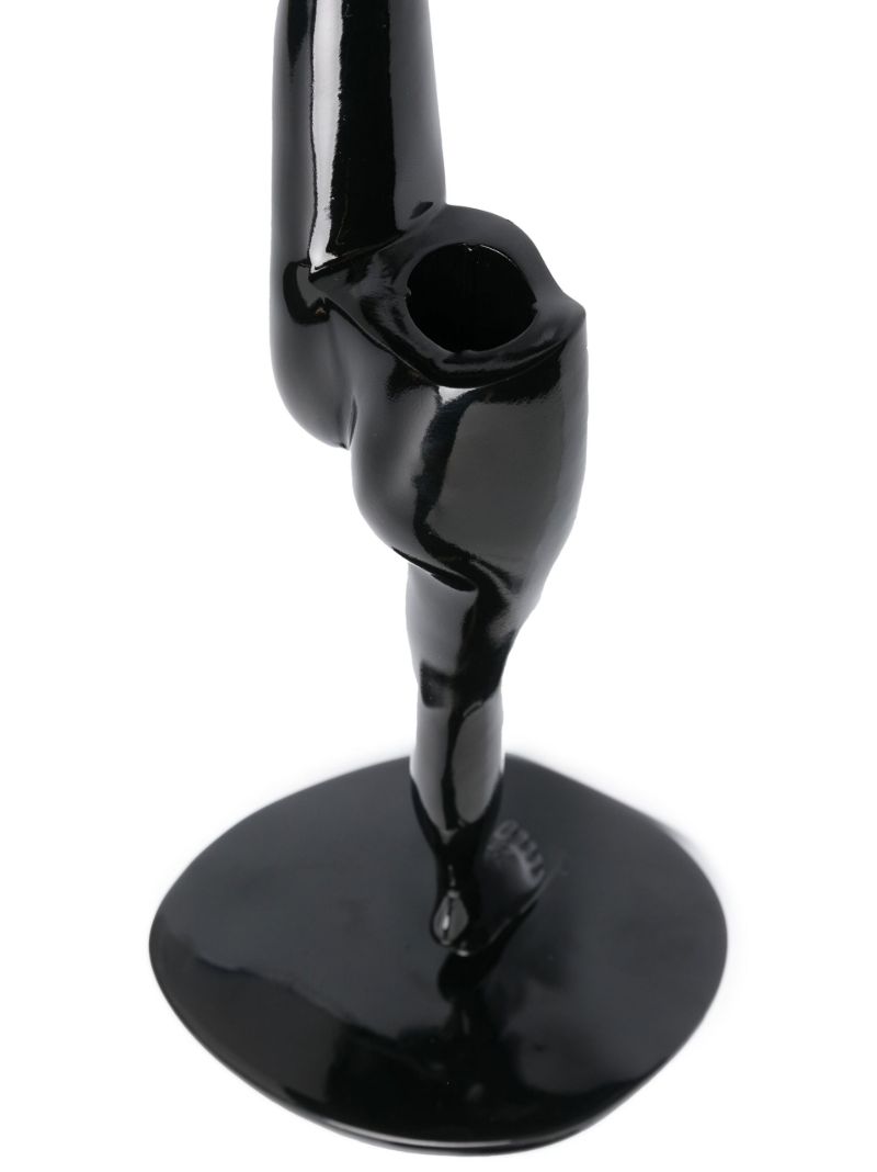 Black Can Candlestick