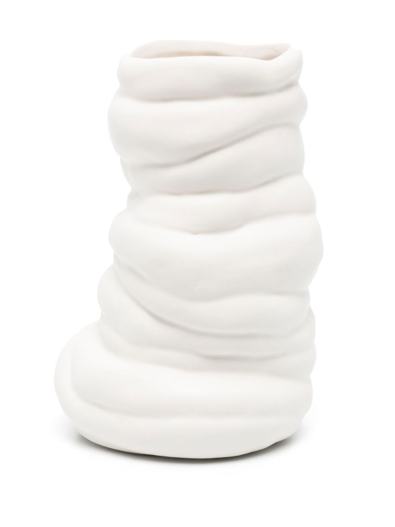 White Small Ceramic Vase