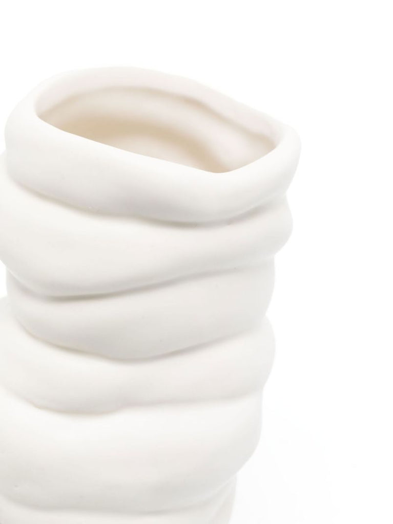 White Small Ceramic Vase