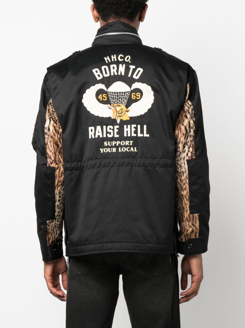 Black M-65 Padded Jacket