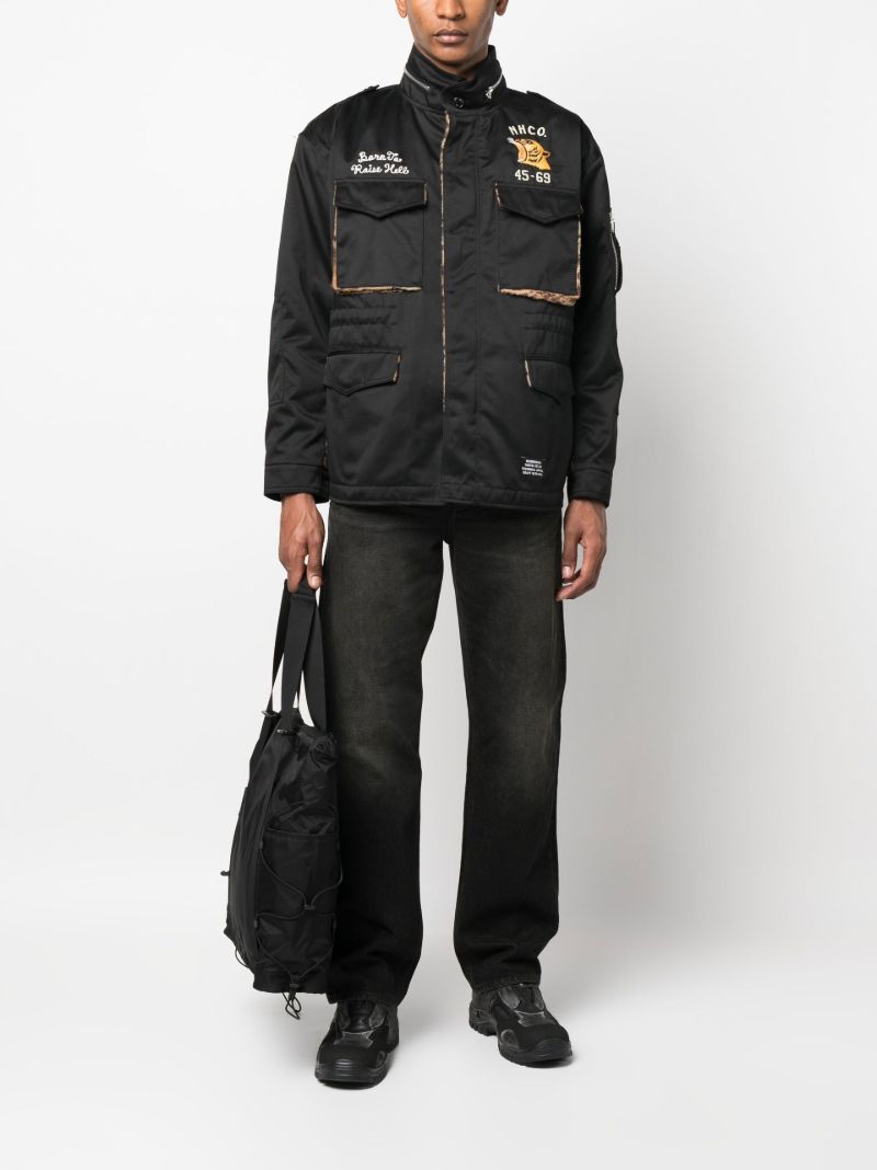 Black M-65 Padded Jacket