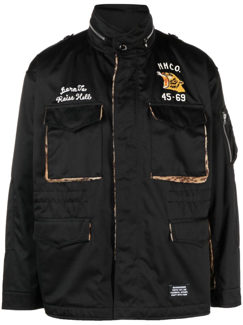 Black M-65 Padded Jacket