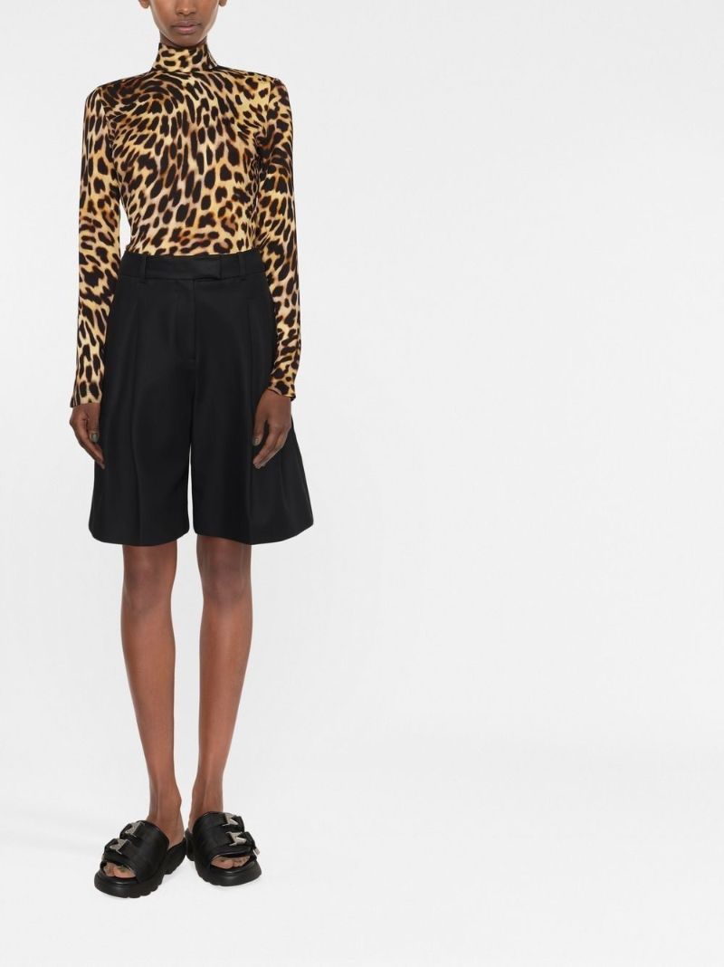 Neutral Leopard Print Bodysuit
