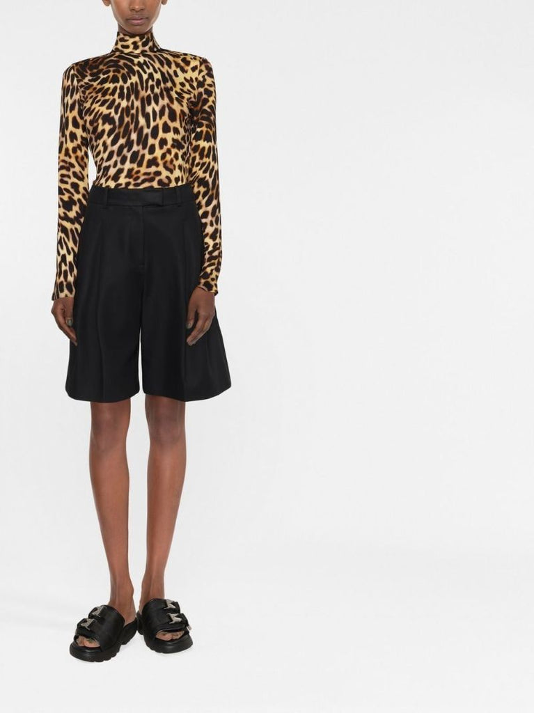 Neutral Leopard Print Bodysuit