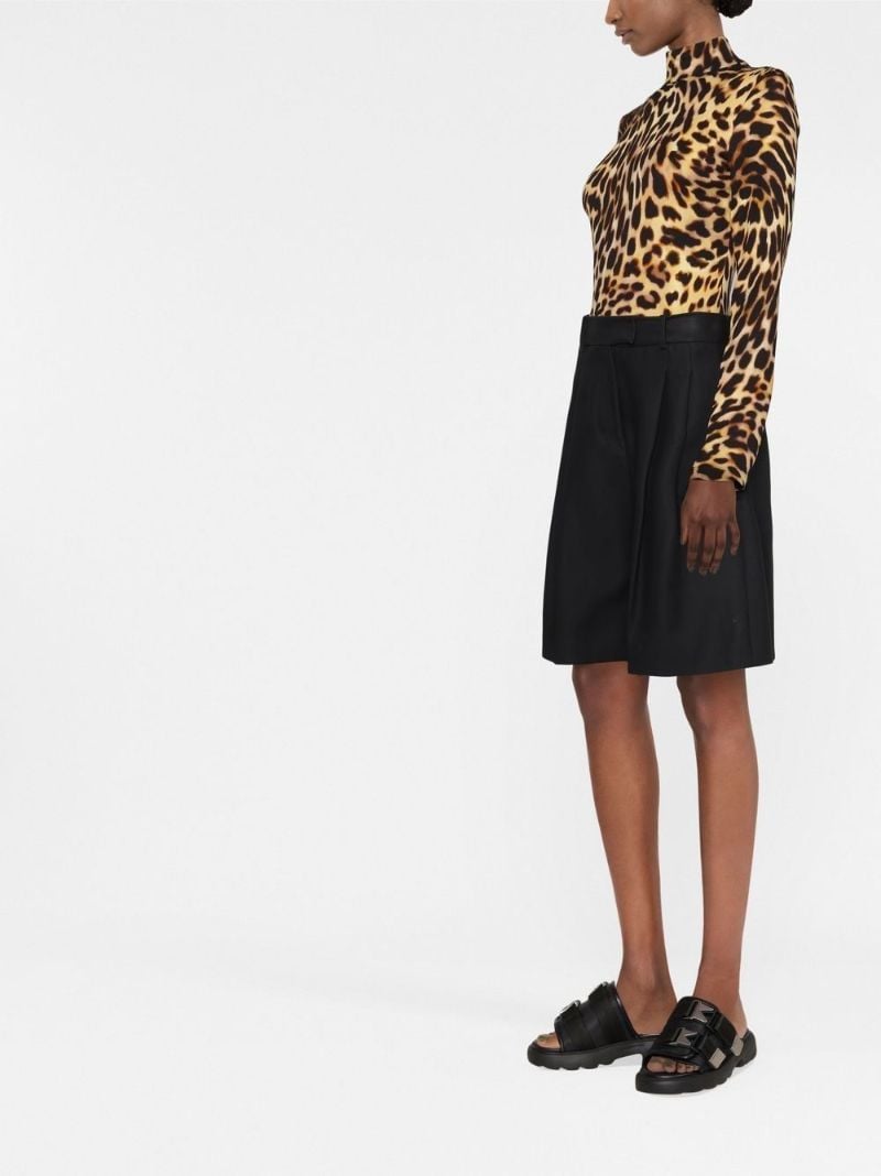 Neutral Leopard Print Bodysuit