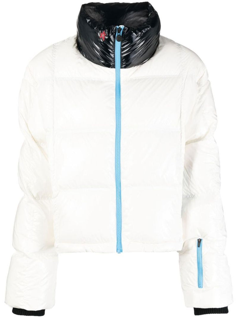 White Nevada Padded Ski Jacket
