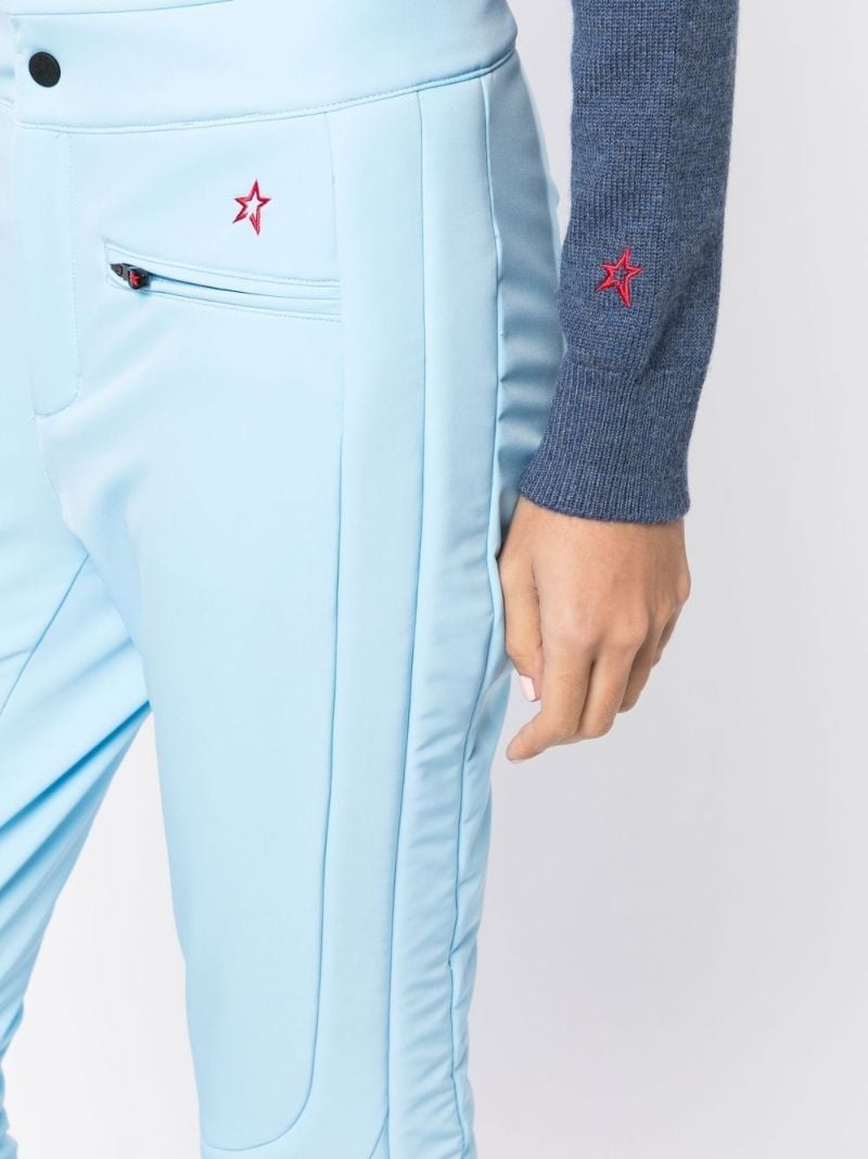 Blue Aurora Flared Ski Trousers