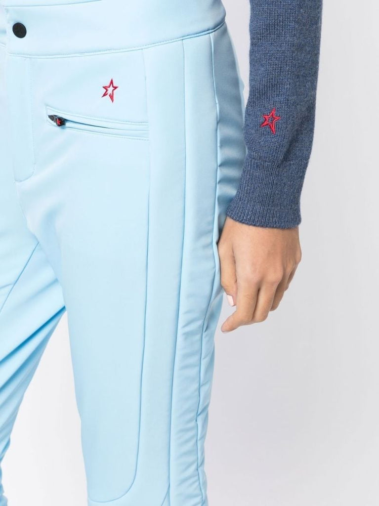 Blue Aurora Flared Ski Trousers