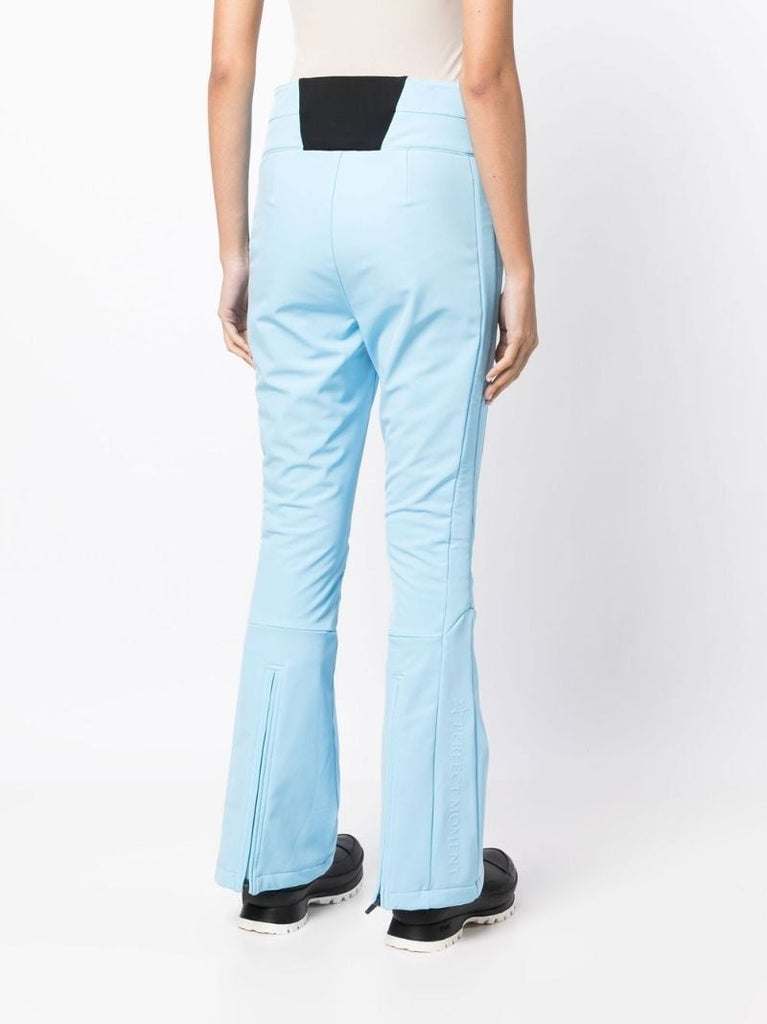 Blue Aurora Flared Ski Trousers