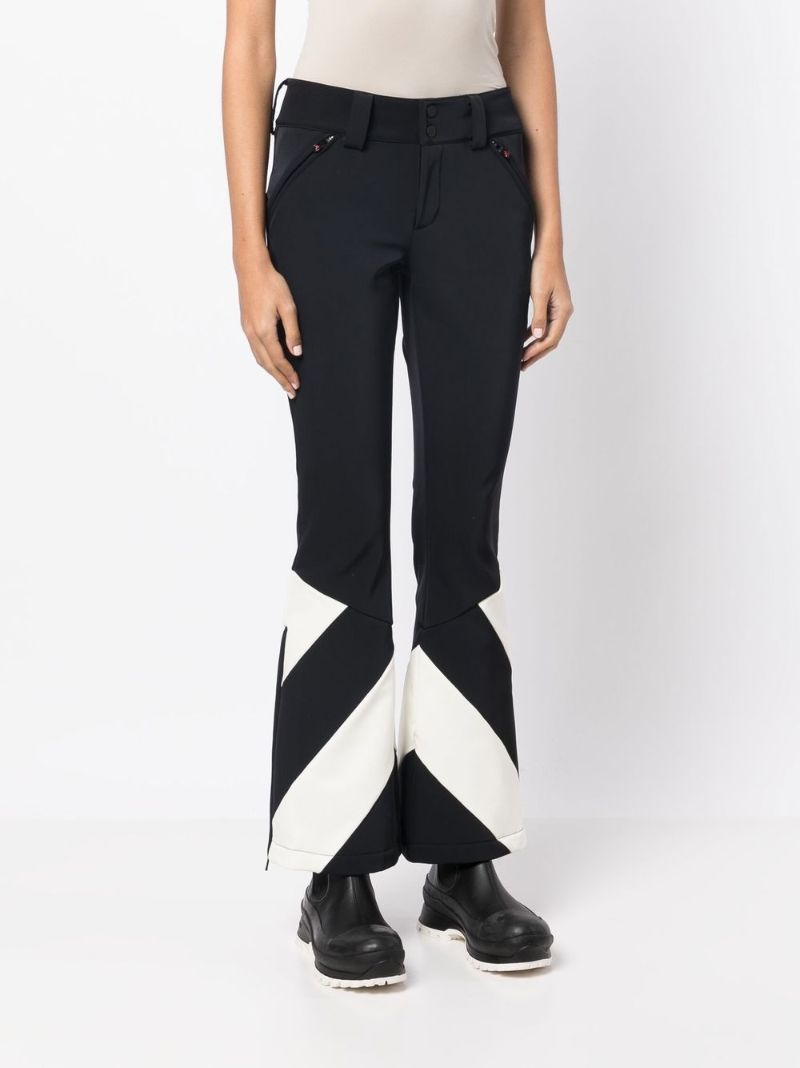 Black Arctic Flared Ski Trousers