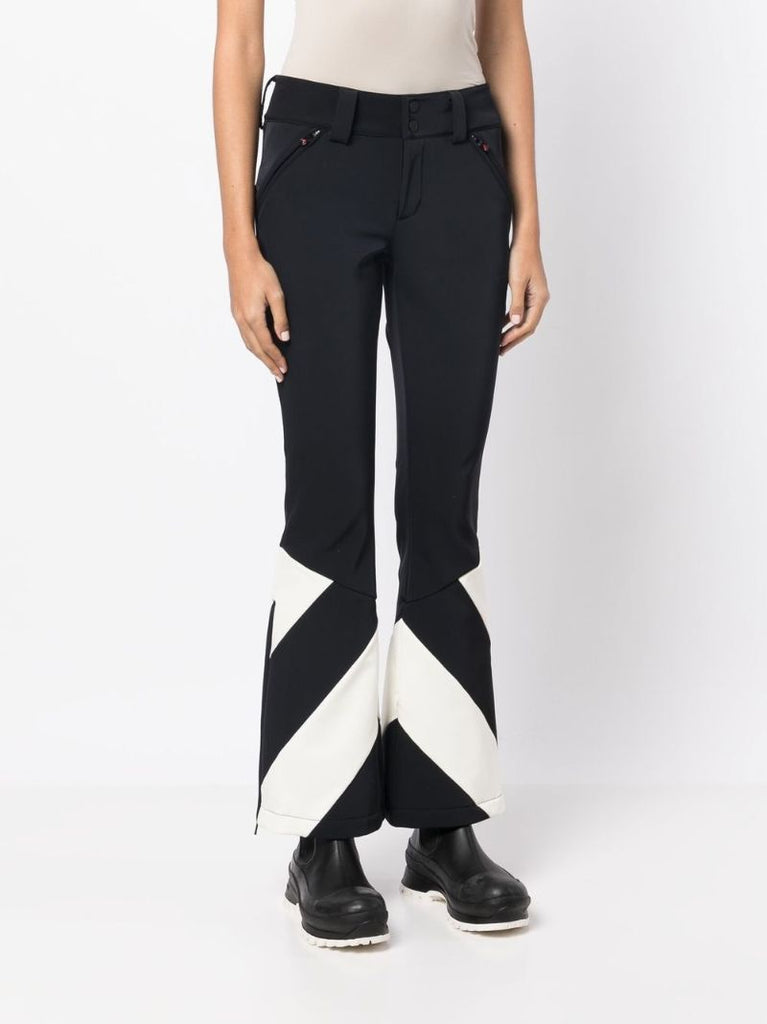 Black Arctic Flared Ski Trousers