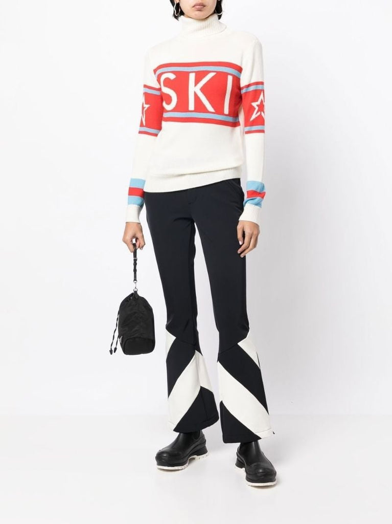 Black Arctic Flared Ski Trousers